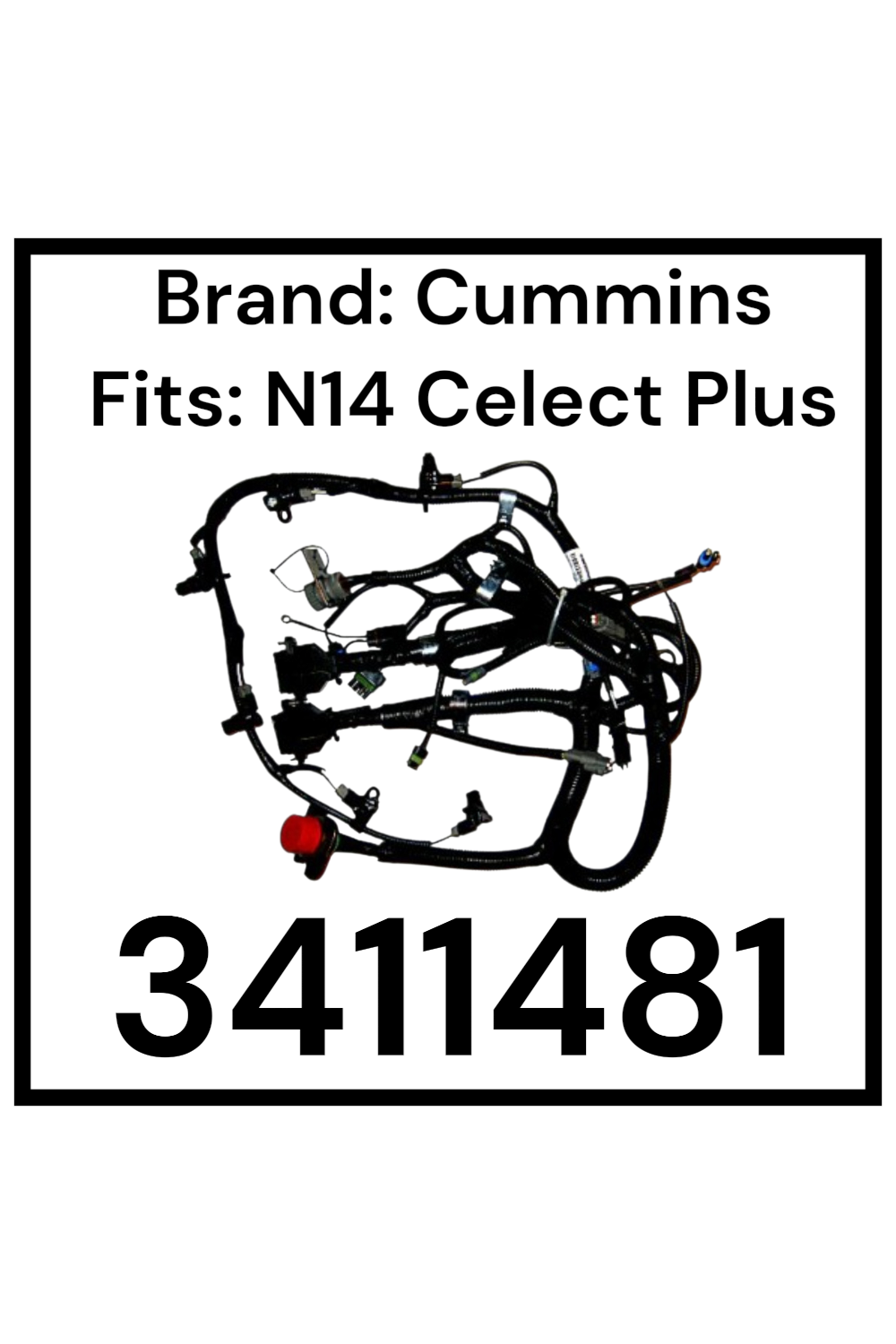Wiring Harnesses: Cummins N14 Celect Plus Years 1996-2003