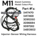 3417468 M11 Cummins® Celect® Plus Injector Harness & Sensor Harness (External Wiring Harness for ECM Port A and Port C) (3417470 is same harness and may ship instead depending on whats in stock.)To Order Call: 727-494-5514 - HDP-3417468-Cumm