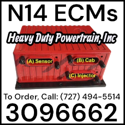 3096662 Reman-Cummins® Engine Computer (ECM)...$2295 ($1695+$600 core, Includes Programming- 1 Year Warranty To Order, Call: 727-494-5514 USA 3096662, Cummins N14 ecu repair, CelectPlus n14 ecm, n14 Celect Plus 3096662-RX, 3096662RX, N14 ECM Repair,3096662-rx, 3096662 N14 ecm, N14 ecm, M11 ecm, m11 ecu, CelectPlus, Select Plus, Cummins M11, N14 Engine Harness, m11 ecm, n14 ecm, n14 ecm repair, n14 Celectplus ecm, n14 Celect plus ecm, cummins n14 ecm repair, cummins m11 ecm repair, cummins n14 ecu repair, cummins n14 engine control module, n14 SelectPlus ecm, m11 celect, cummins m11 engine control module, ecm repair cummins n14, ecm repair cummins m11, M11 ecu, n14 ecu,  m11 ecu repair, m11 ecm celect plus for sale, n14 ecm for sale, m11 ecm for sale, n14 ecm price, n14 ecm cost, n14 ecm repair near me, ecm repair Texas, ecm repair co, ecm repair Colorado, ecu repair Texas