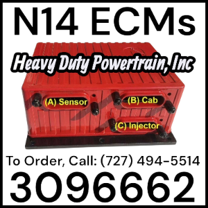 3096662 Reman-Cummins® Engine Computer (ECM)...$2295 ($1695+$600 core, Includes Programming- 1 Year Warranty To Order, Call: 727-494-5514 USA 3096662, Cummins N14 ecu repair, CelectPlus n14 ecm, n14 Celect Plus 3096662-RX, 3096662RX, N14 ECM Repair,3096662-rx, 3096662 N14 ecm, N14 ecm, M11 ecm, m11 ecu, CelectPlus, Select Plus, Cummins M11, N14 Engine Harness, m11 ecm, n14 ecm, n14 ecm repair, n14 Celectplus ecm, n14 Celect plus ecm, cummins n14 ecm repair, cummins m11 ecm repair, cummins n14 ecu repair, cummins n14 engine control module, n14 SelectPlus ecm, m11 celect, cummins m11 engine control module, ecm repair cummins n14, ecm repair cummins m11, M11 ecu, n14 ecu,  m11 ecu repair, m11 ecm celect plus for sale, n14 ecm for sale, m11 ecm for sale, n14 ecm price, n14 ecm cost, n14 ecm repair near me, ecm repair Texas, ecm repair co, ecm repair Colorado, ecu repair Texas
