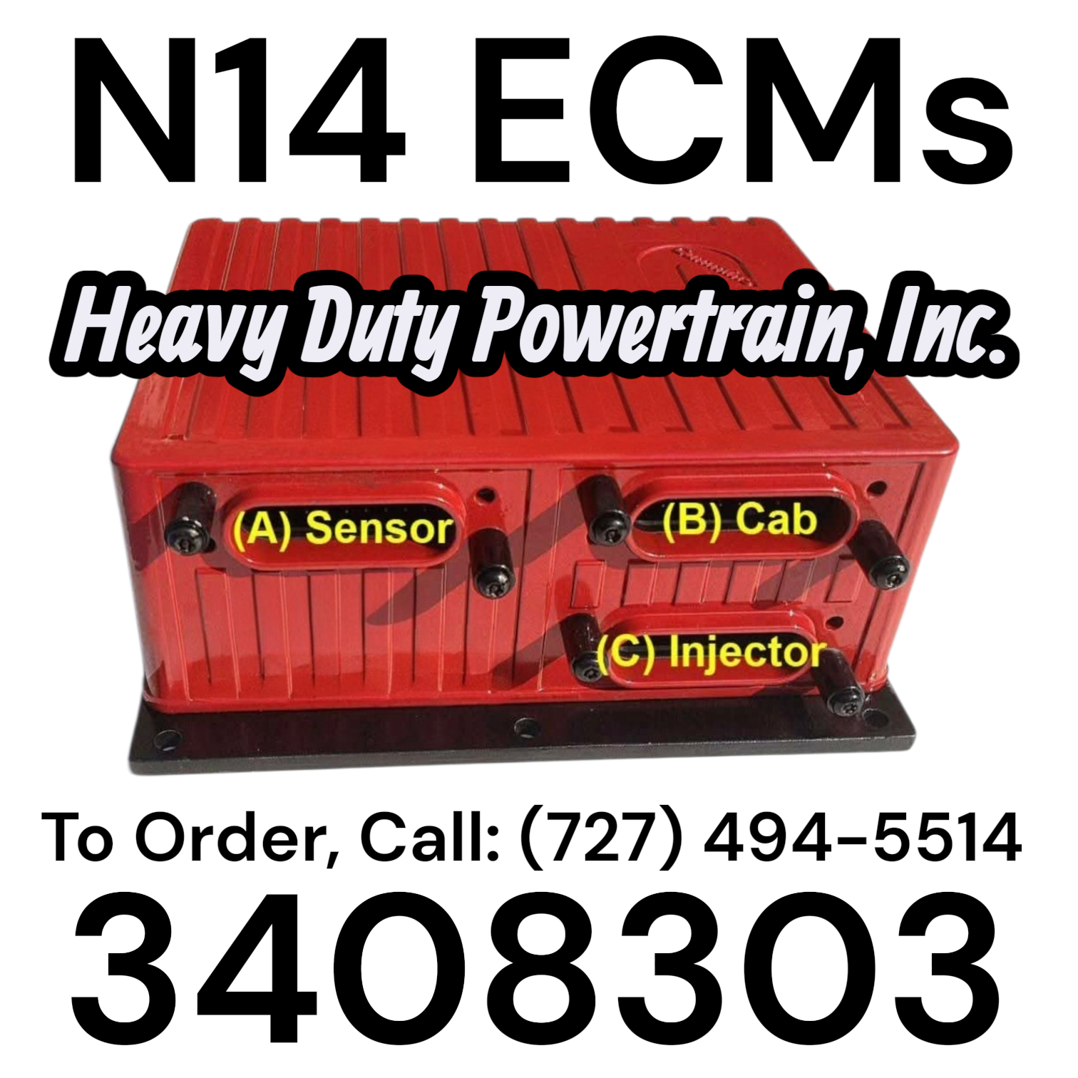Cummins 3408303 M11 & N14 Engine Control Module ECM