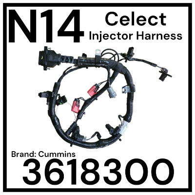 3618300 N14 Celect Cummins Injector Harness