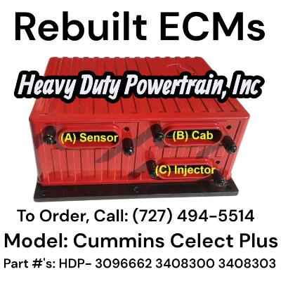 3408303 N14 and M11 Celect Plus Reman Ecm for the Cummins N14 or M11 Engine