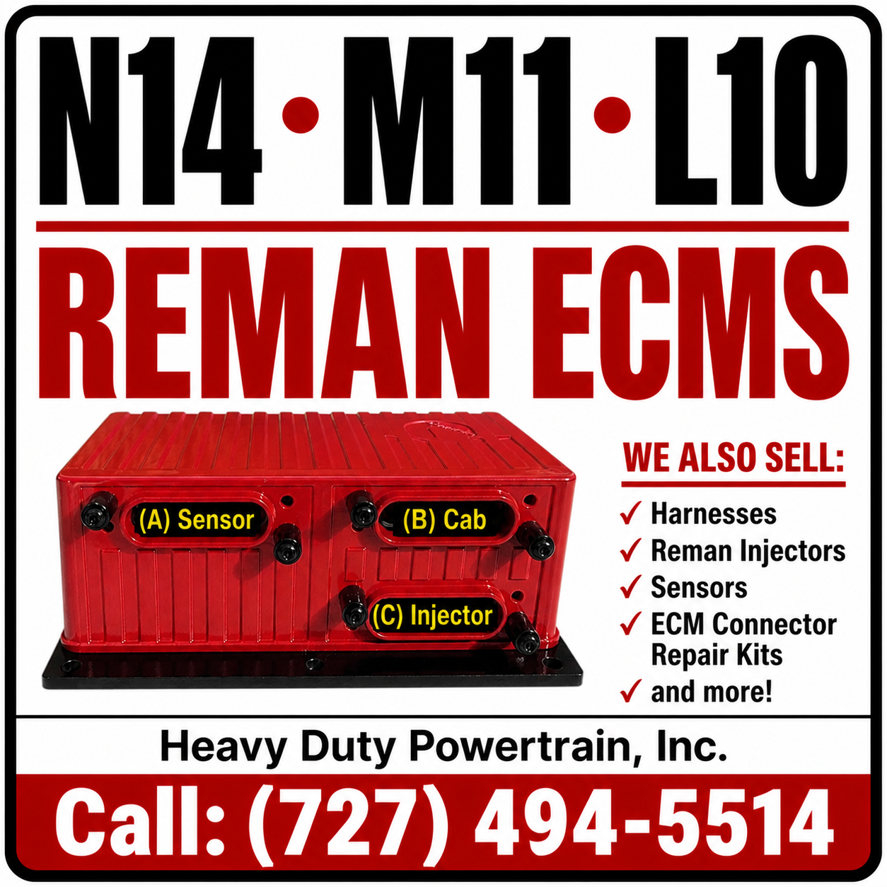 Cummins® N14 M11 L10 Engine Computers ECMs
